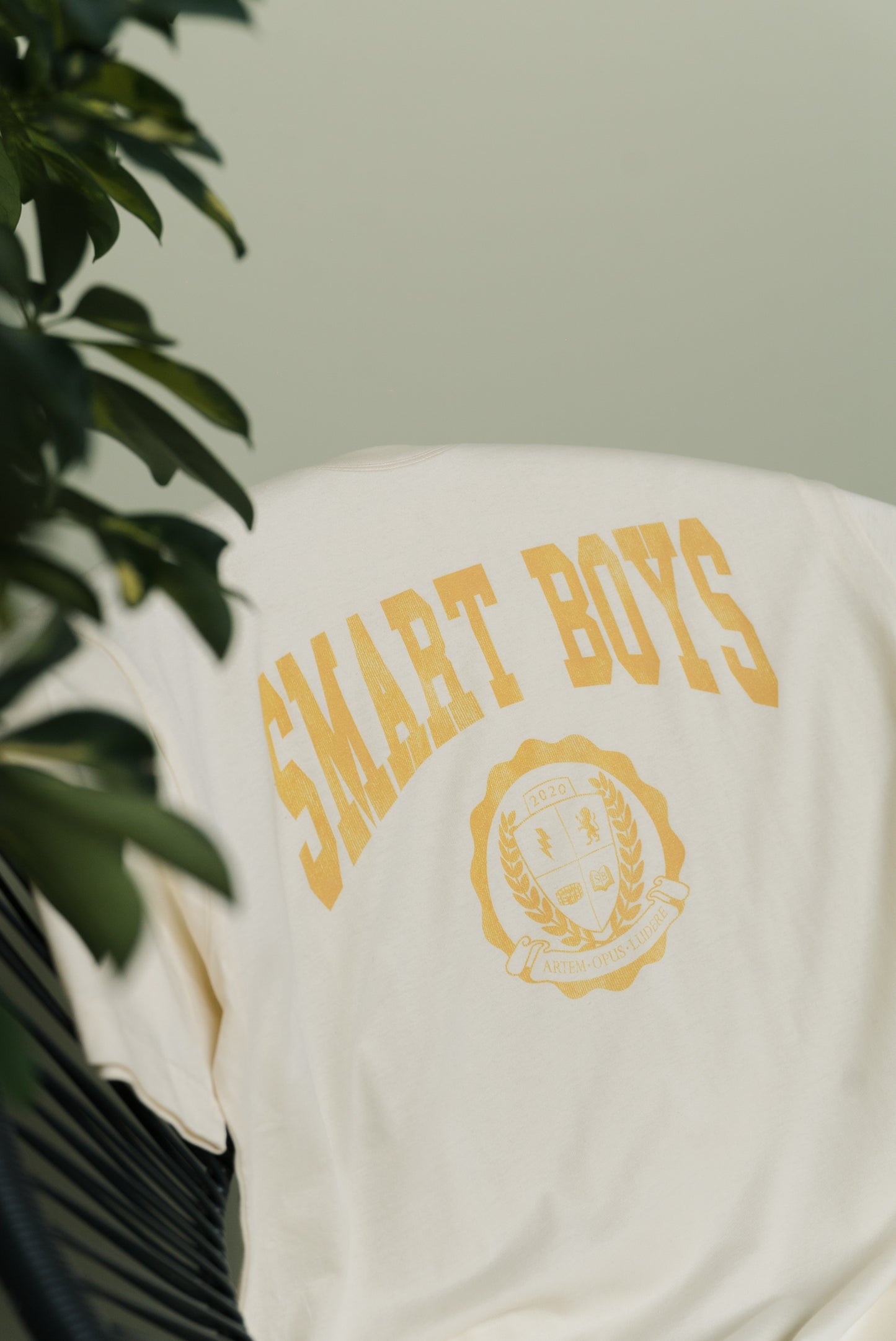 SBU Cream Tee - Yellow