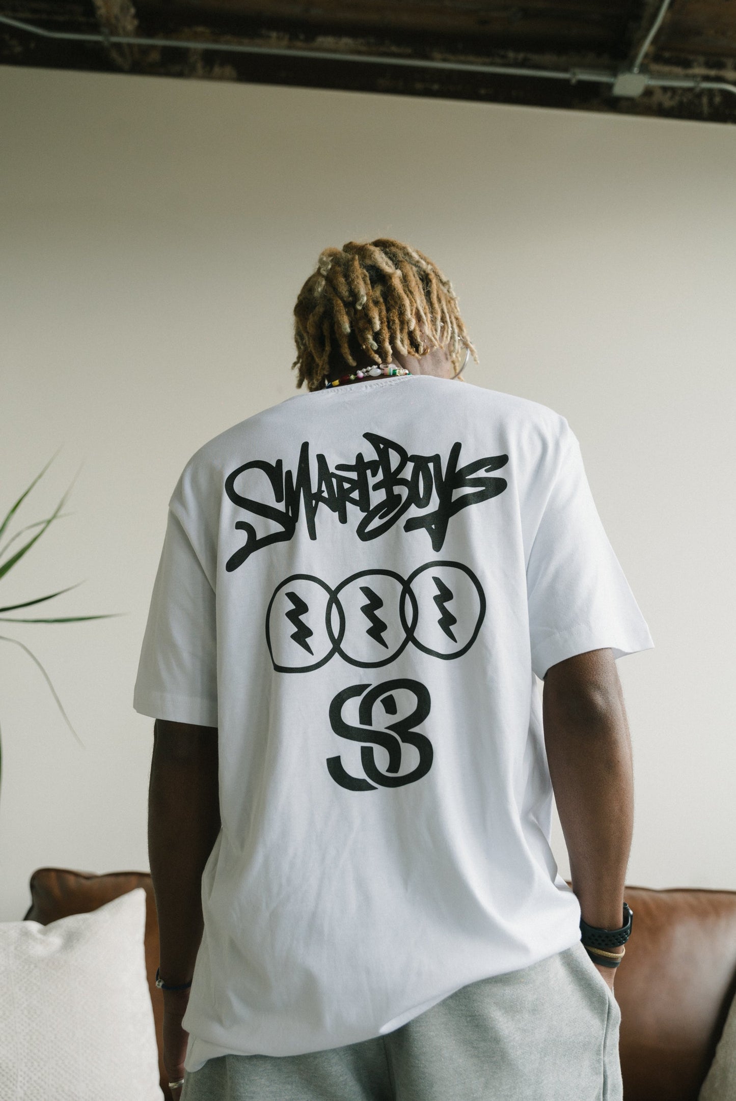 Logo Tee - White